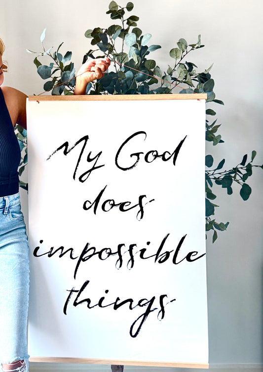 Poster: God Does Impossible Things