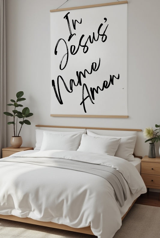 Poster: In Jesus' Name - Amen