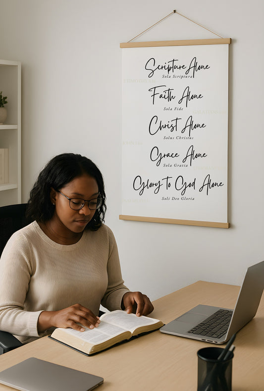 Poster: Five Solas of Faith