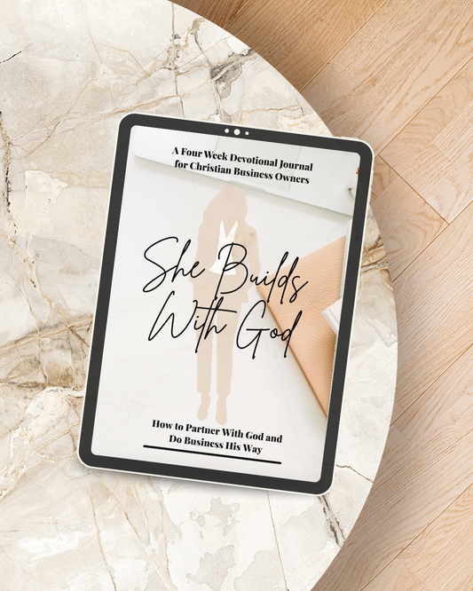 She Builds With God | Digital Devotional Journal