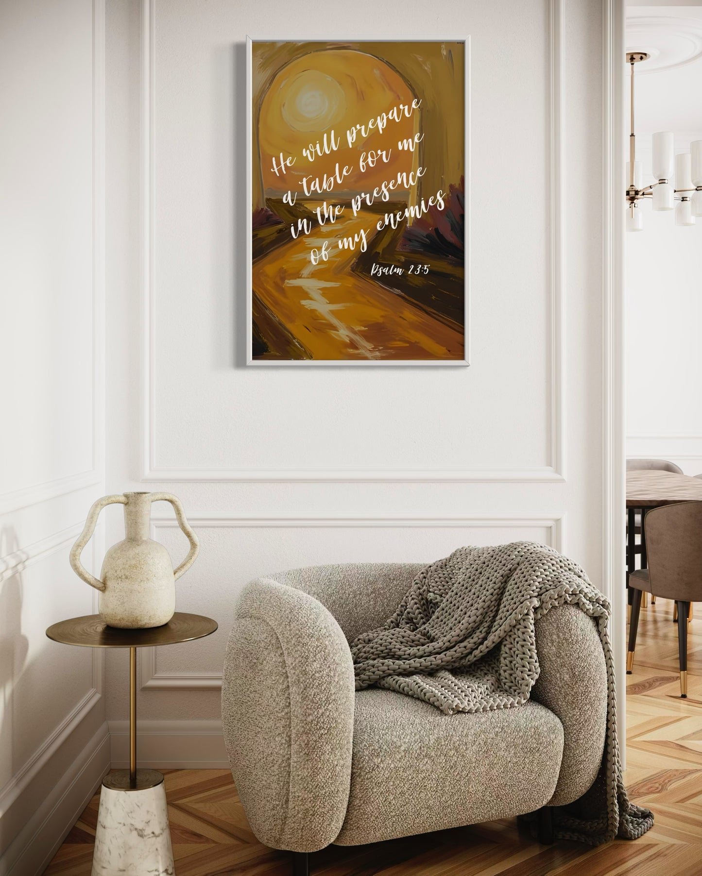 Psalm 23:5 Fine Art Print