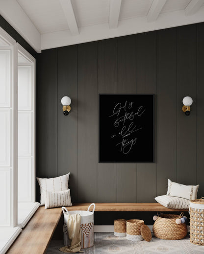 God Is Faithful in All Things Fine Art Print