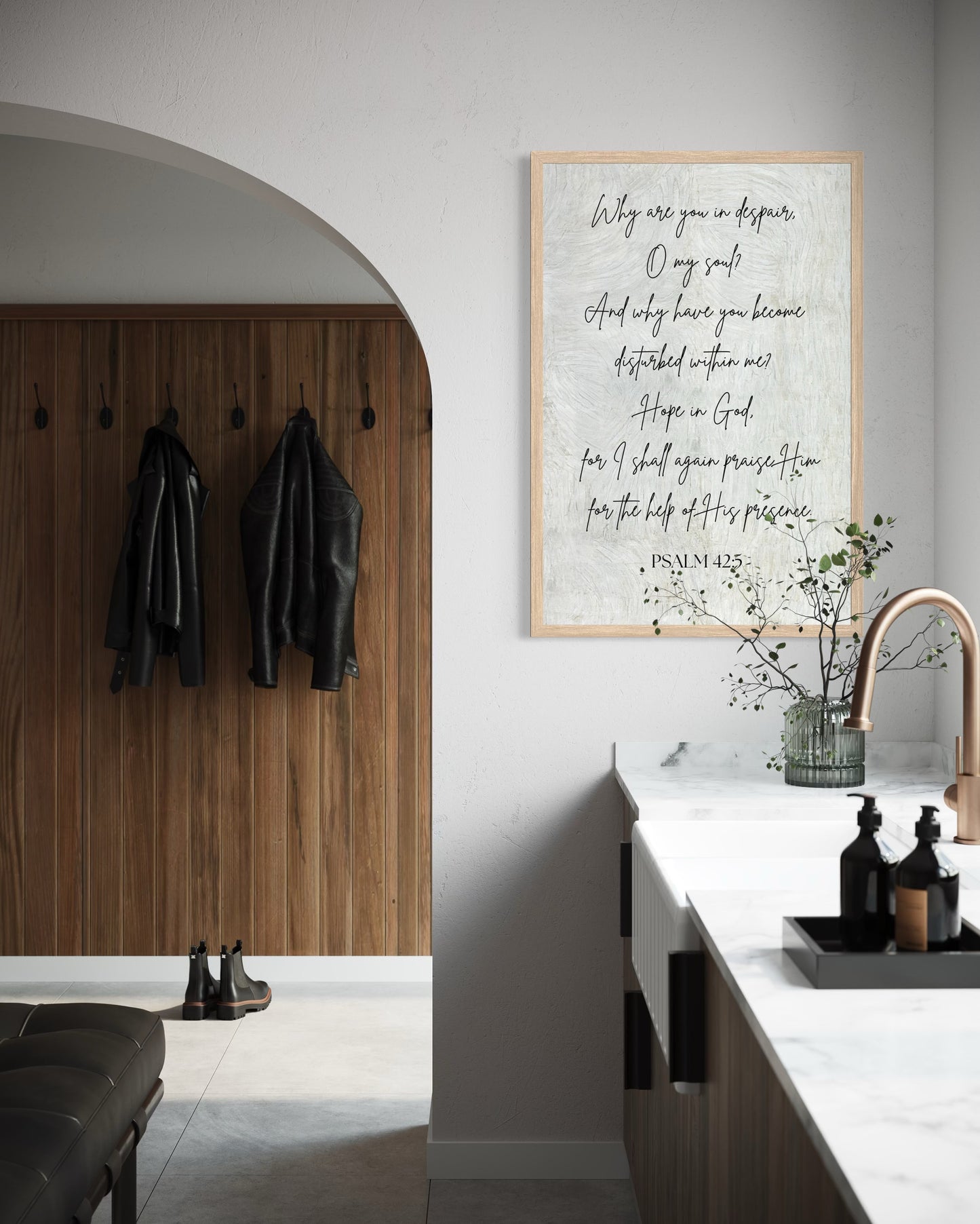 Psalm 42:5 Fine Art Print