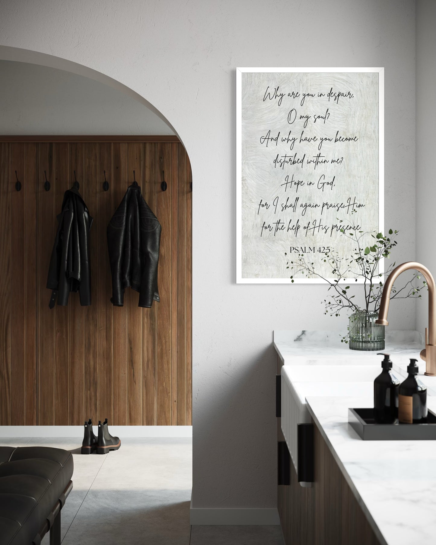 Psalm 42:5 Fine Art Print