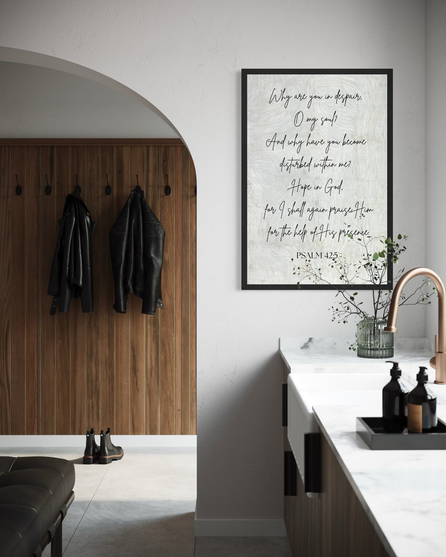 Psalm 42:5 Fine Art Print