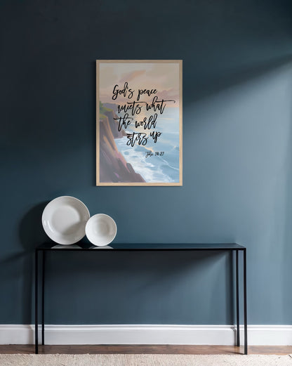 God's Peace Fine Art Print