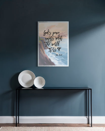 God's Peace Fine Art Print