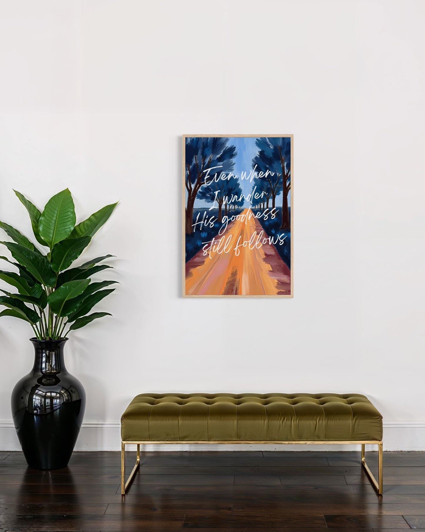 His Goodness Follows Me Fine Art Print