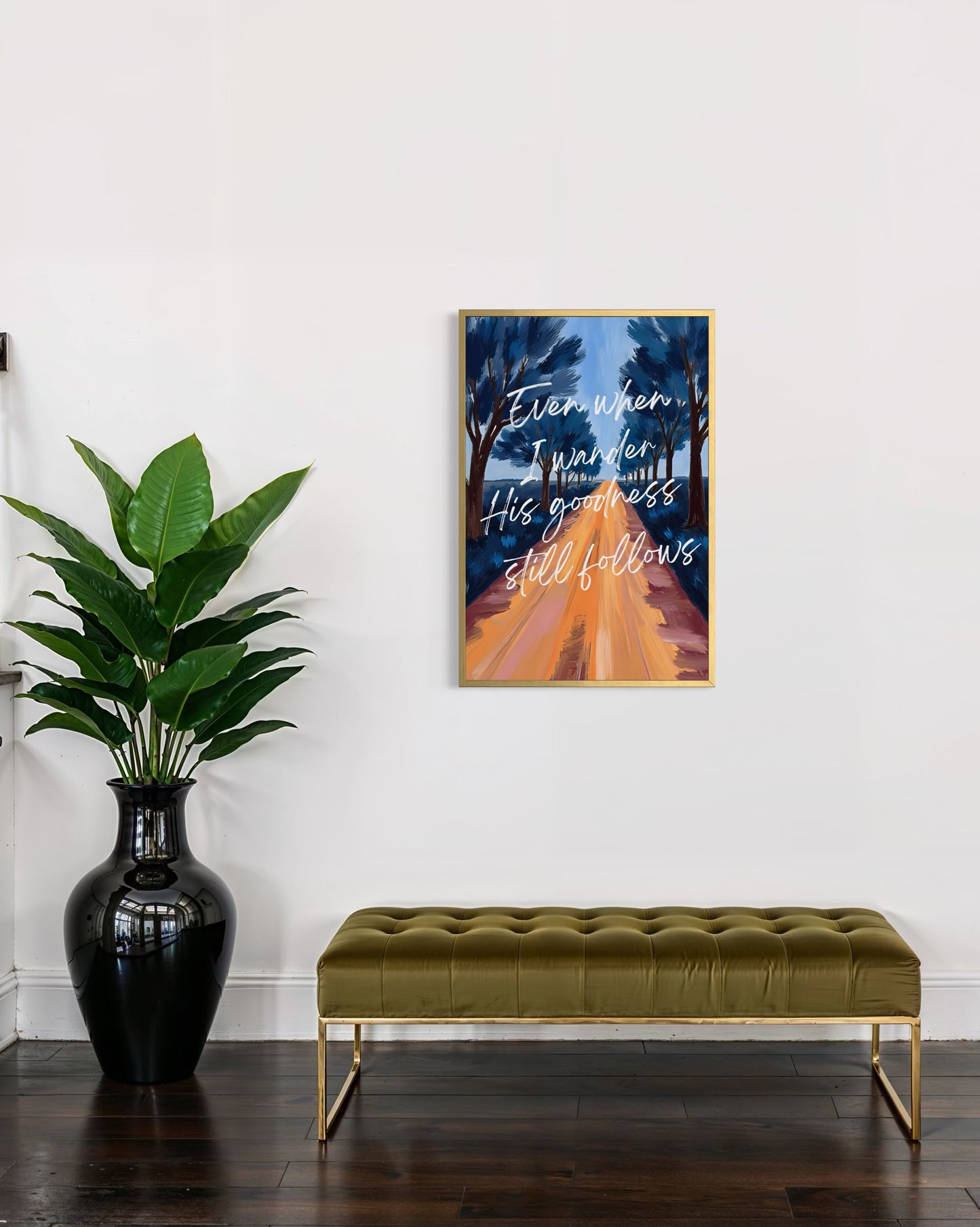 His Goodness Follows Me Fine Art Print