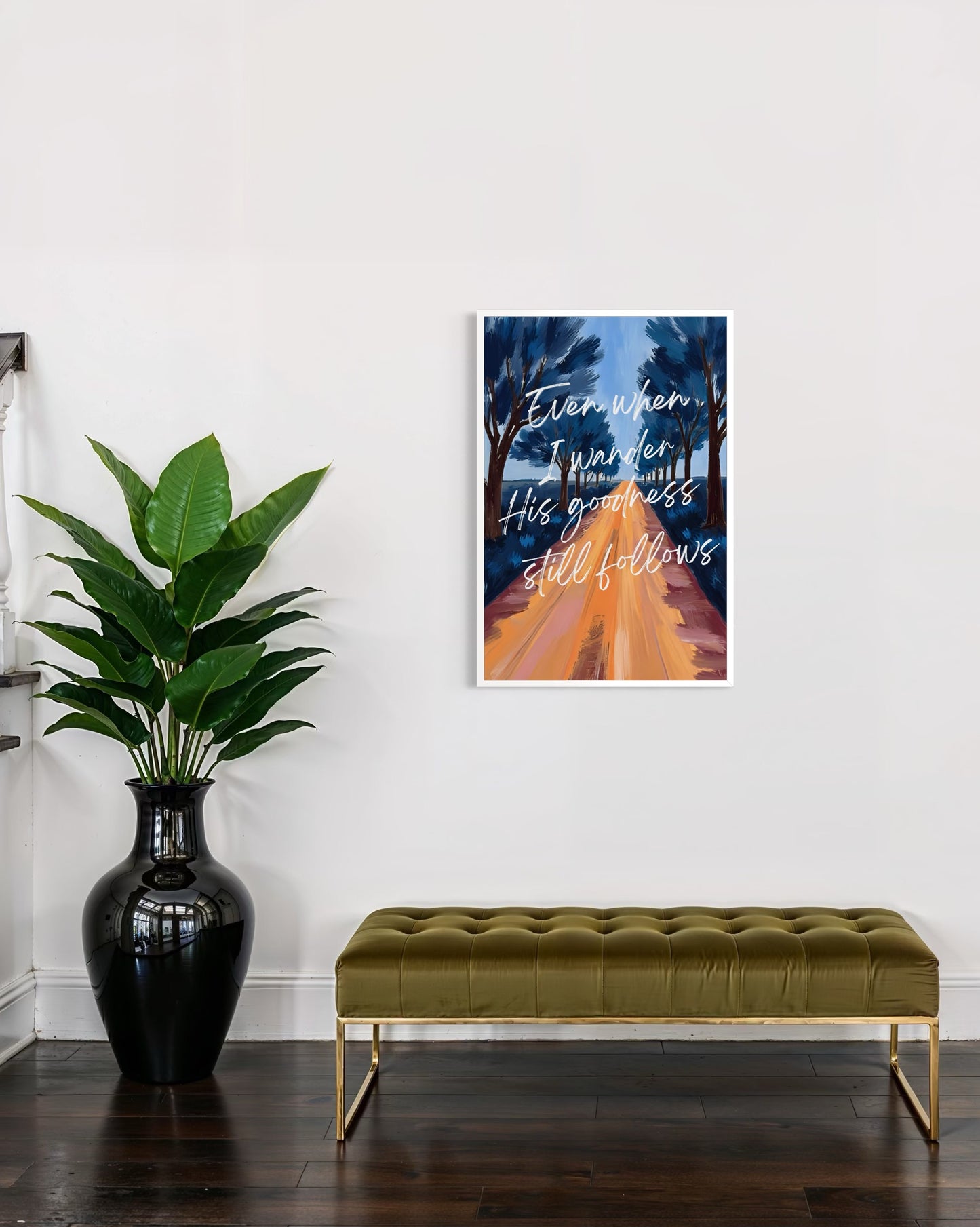 His Goodness Follows Me Fine Art Print