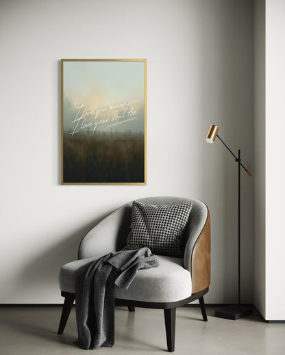 I Love Your Soul Too Fine Art Print