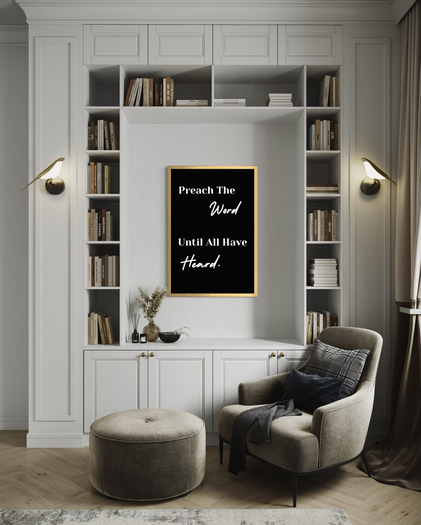 Preach the Word - Matthew 28:19-20 Fine Art Print