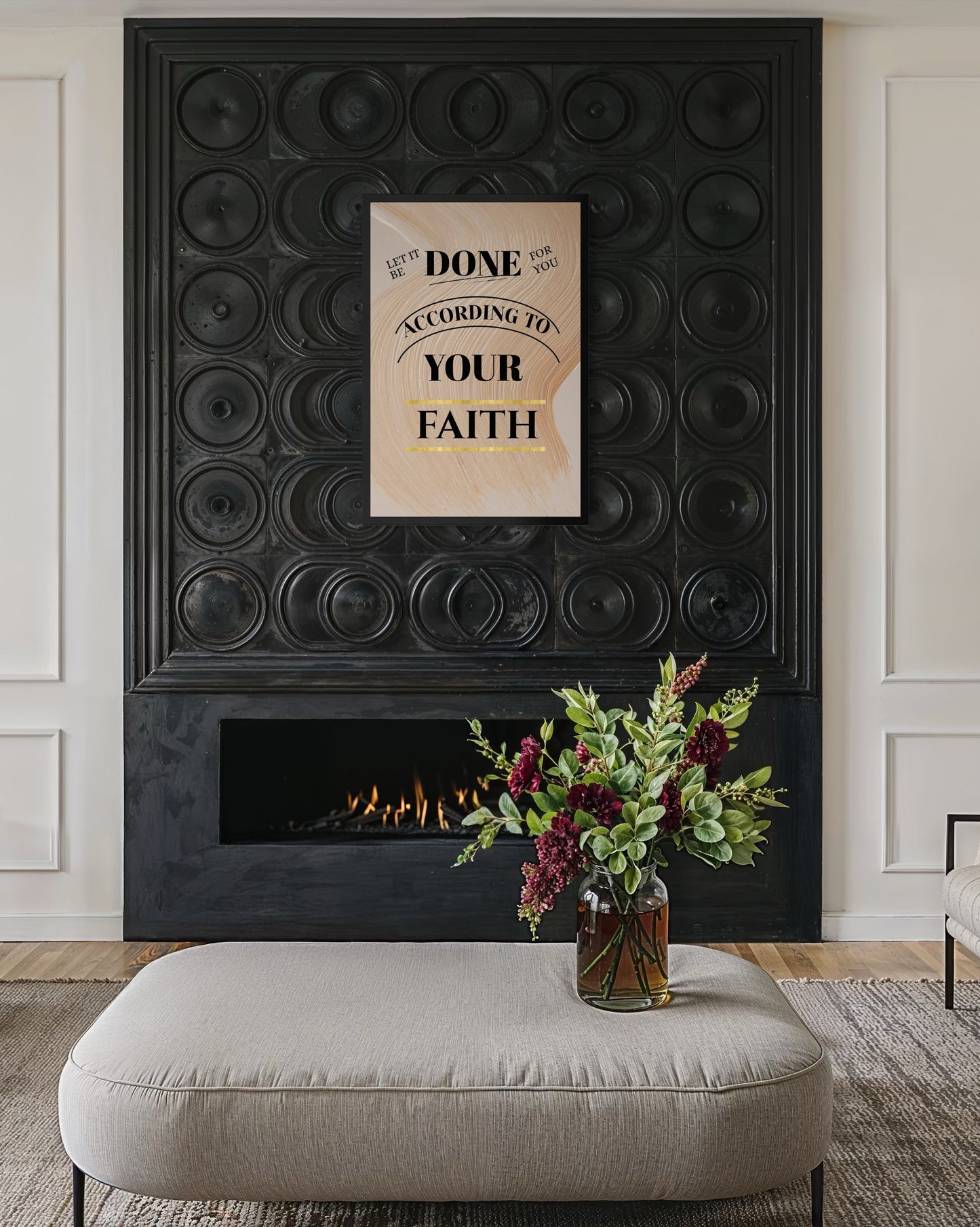 According to Your Faith Fine Art Print