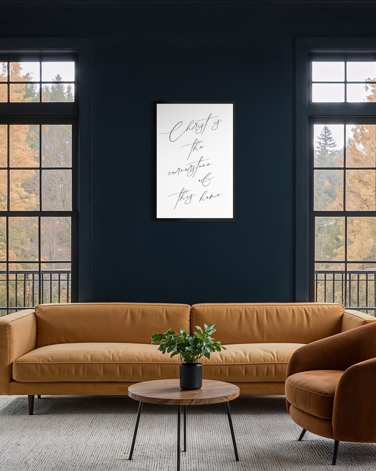 Christ is the Cornerstone Fine Art Print