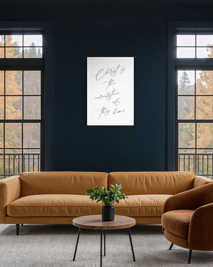 Christ is the Cornerstone Fine Art Print