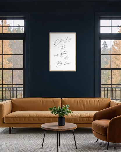 Christ is the Cornerstone Fine Art Print