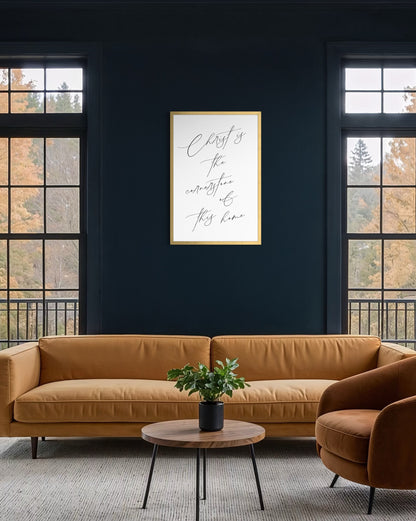 Christ is the Cornerstone Fine Art Print