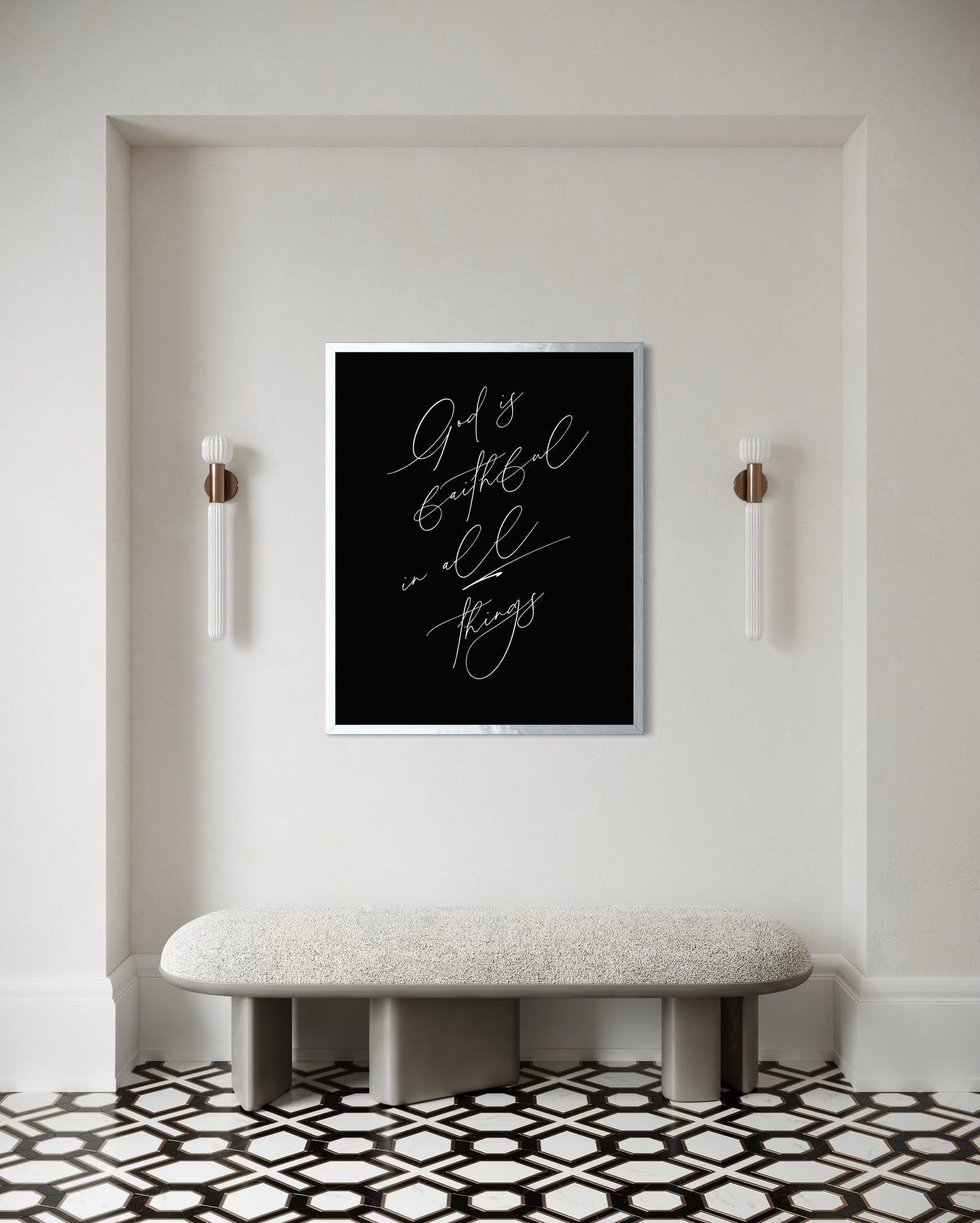 God Is Faithful in All Things Fine Art Print