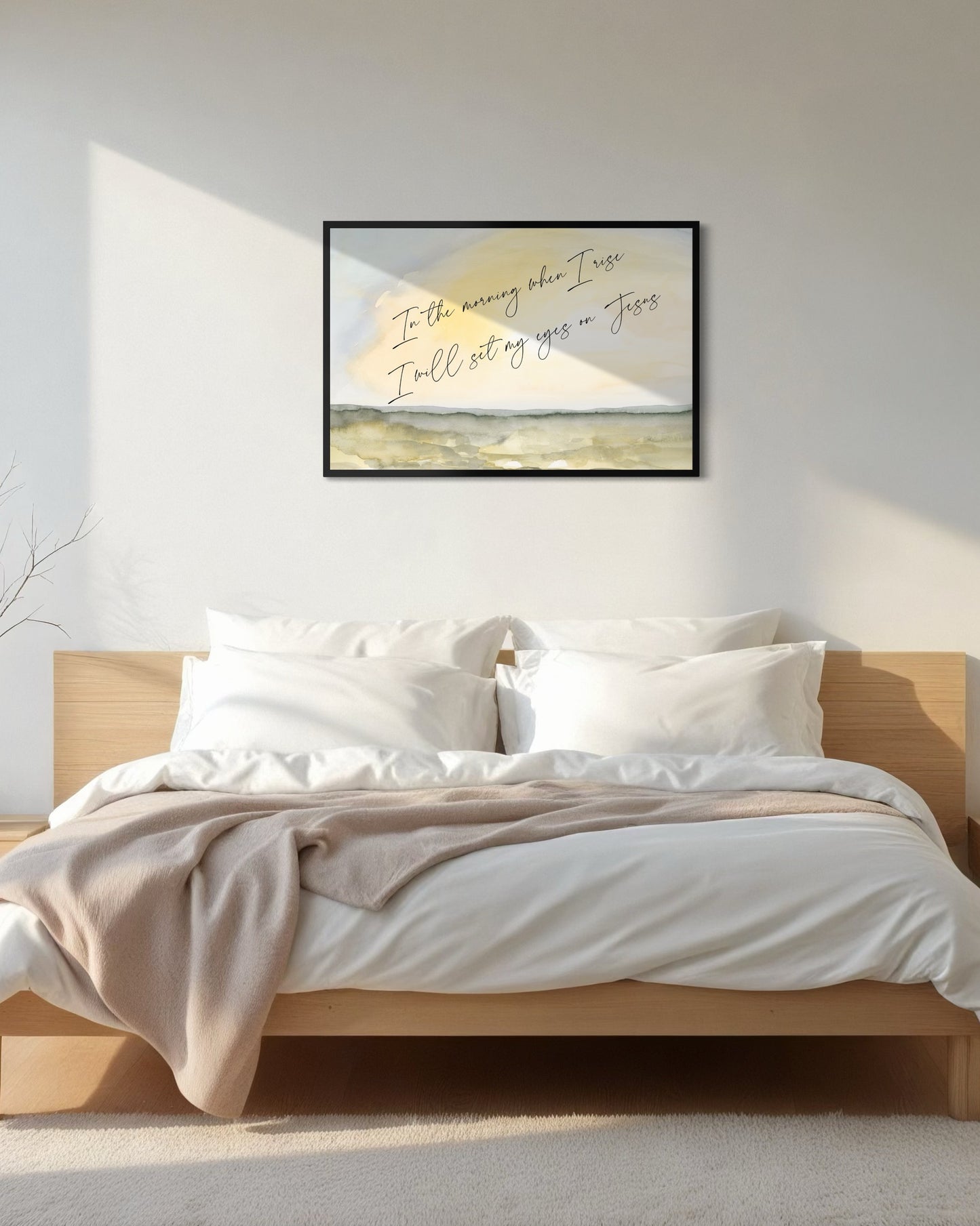 Eyes on Jesus Fine Art Print