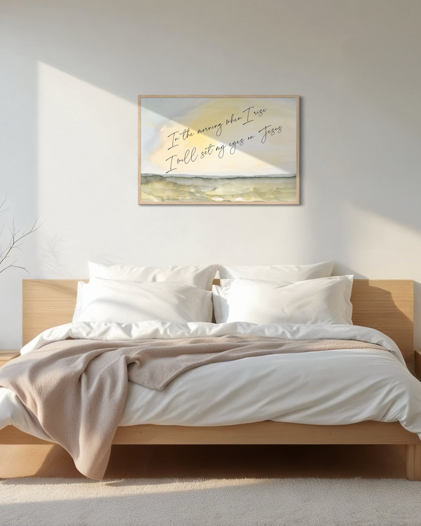 Eyes on Jesus Fine Art Print