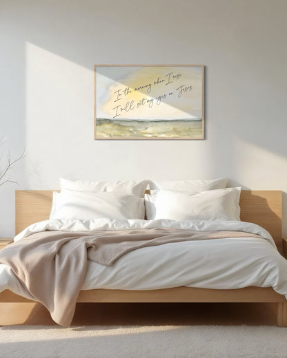 Eyes on Jesus Fine Art Print