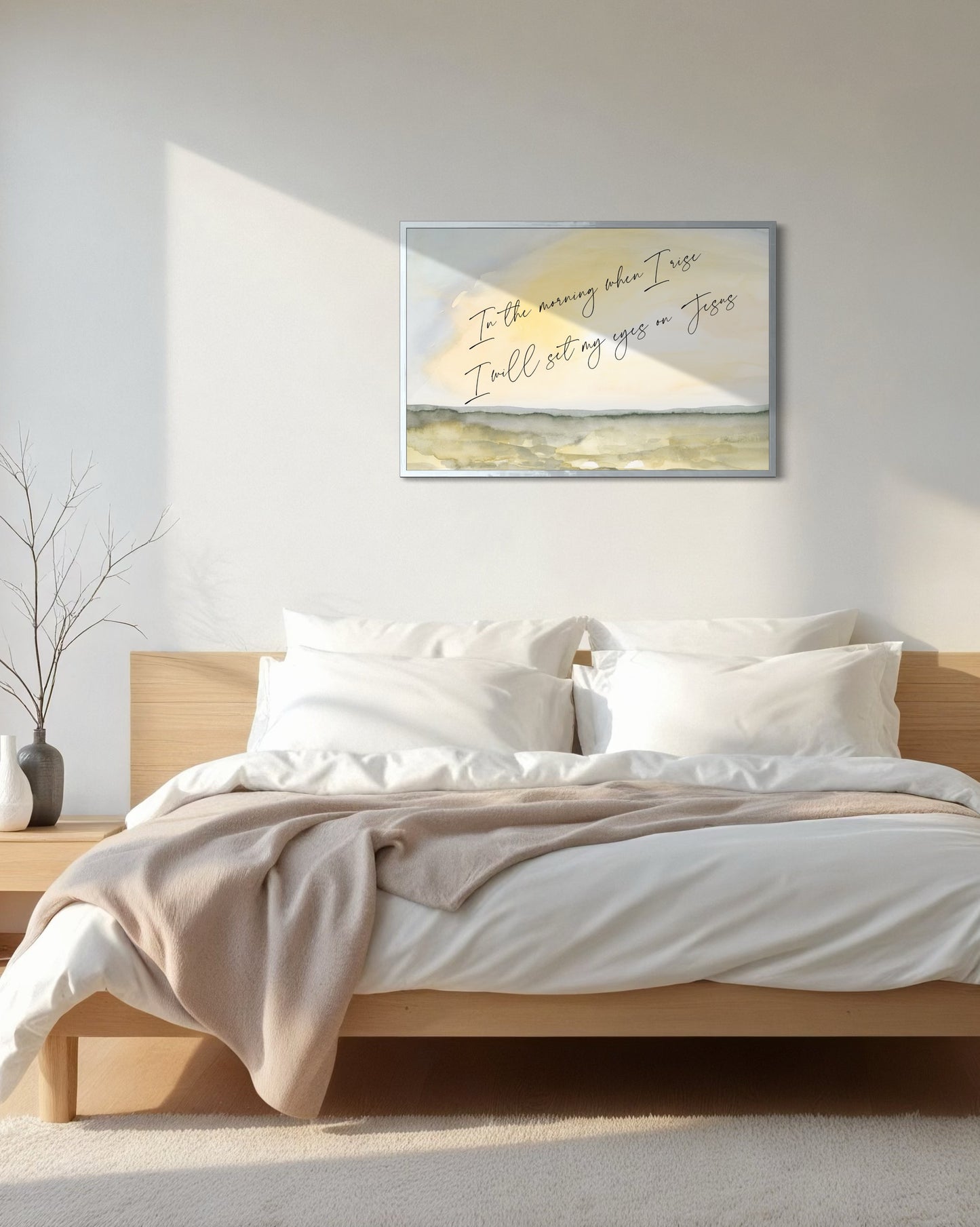 Eyes on Jesus Fine Art Print