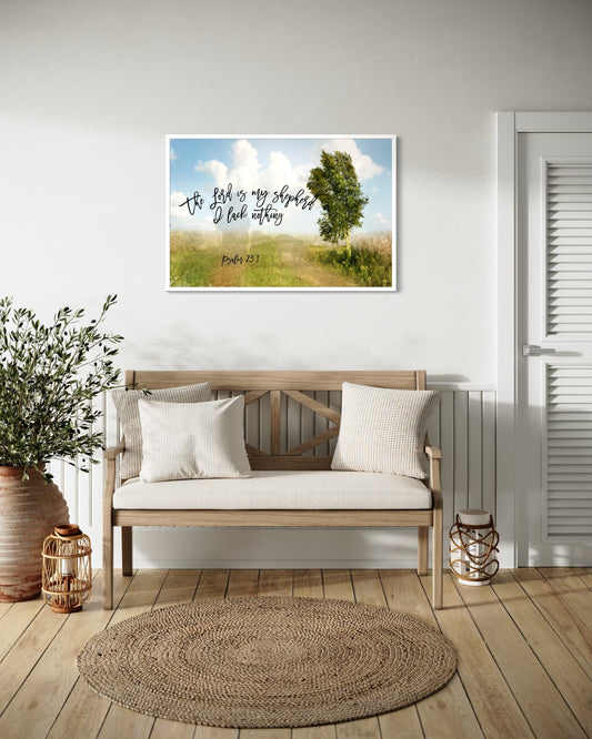 The Lord is My Shepherd Fine Art Print