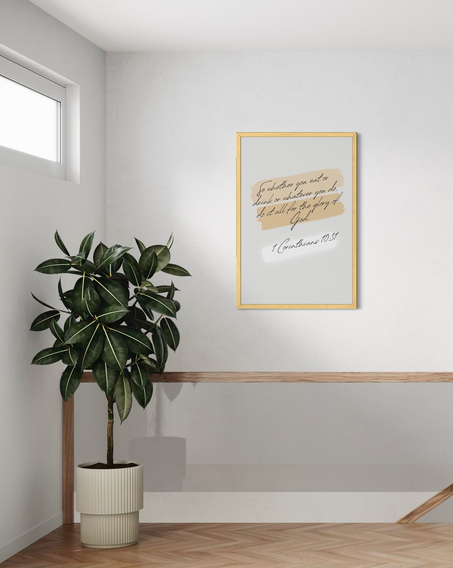 Scripture Fine Art Print: 1 Corinthians 10