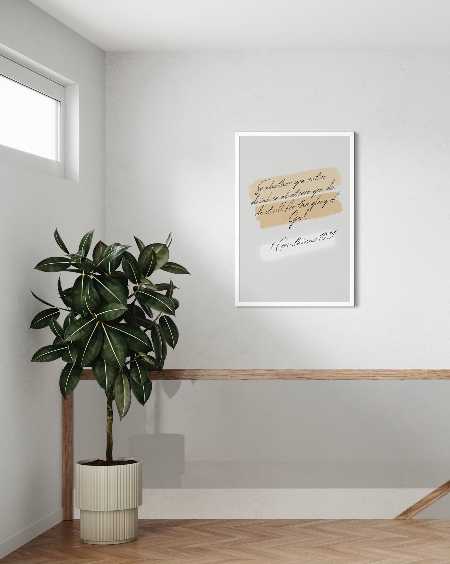 Scripture Fine Art Print: 1 Corinthians 10