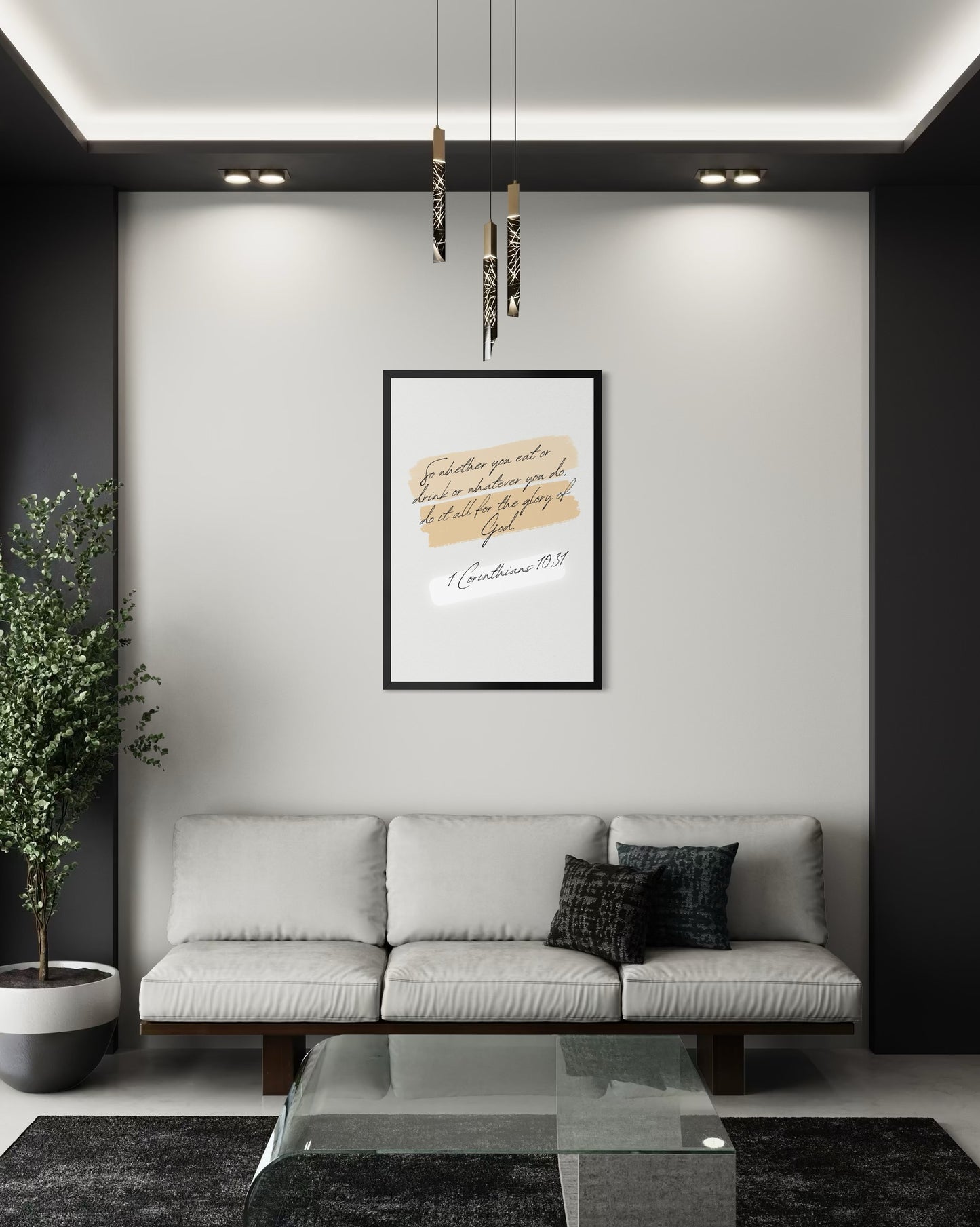 Scripture Fine Art Print: 1 Corinthians 10