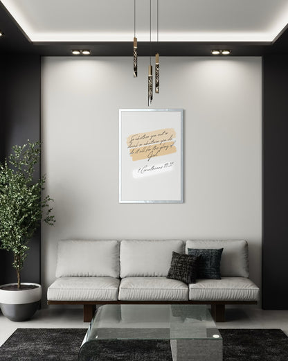 Scripture Fine Art Print: 1 Corinthians 10