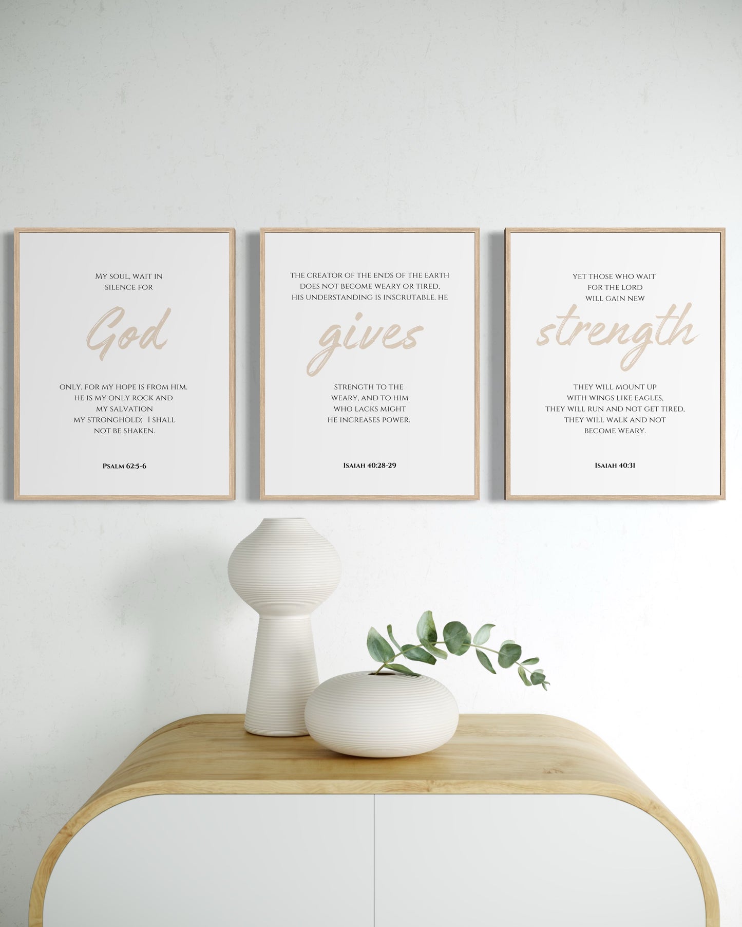 God Gives Strength Set