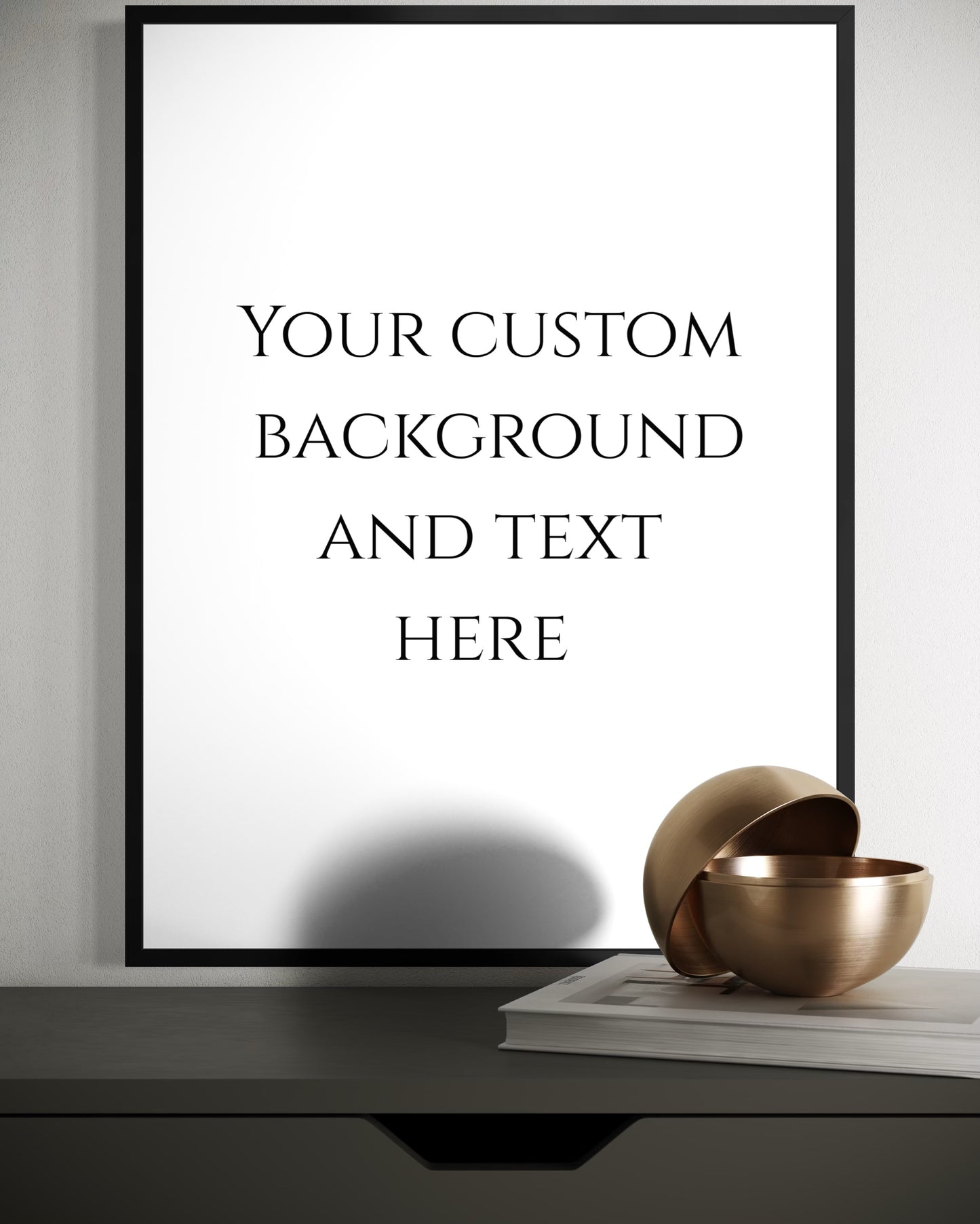 Custom Background Fine Art Print