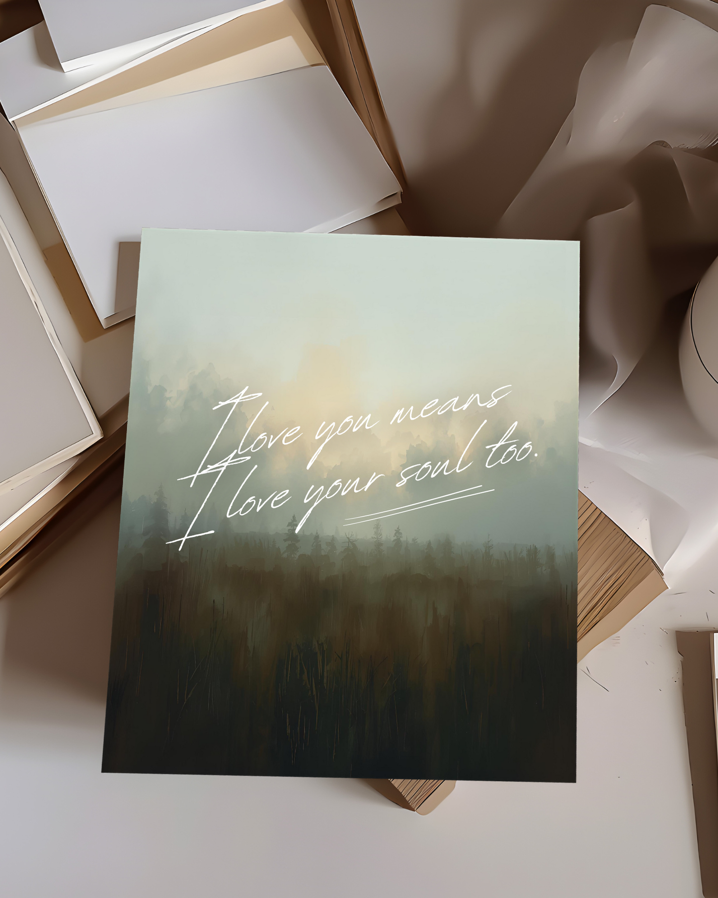 I Love Your Soul Too Fine Art Print