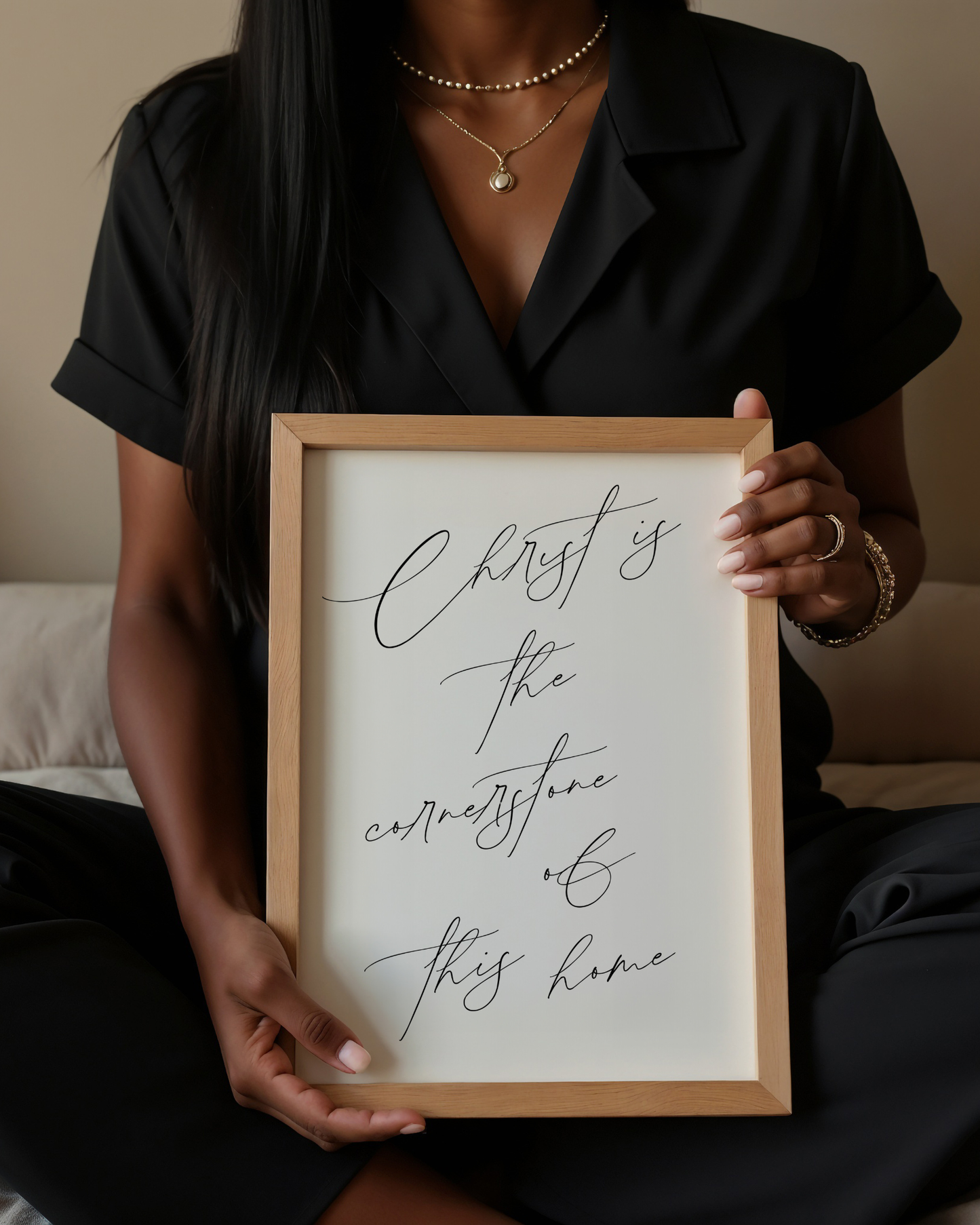 Christ is the Cornerstone Fine Art Print