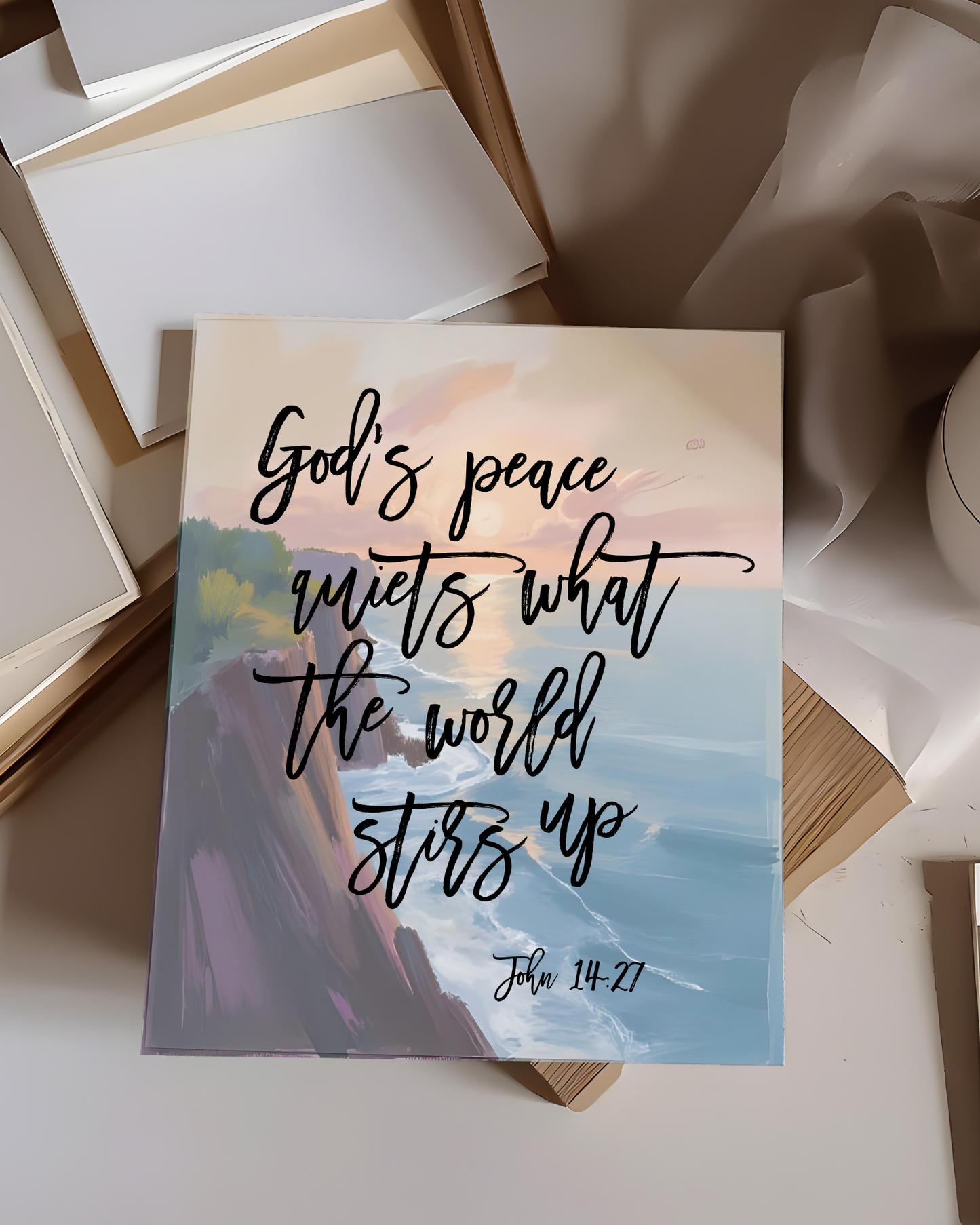 God's Peace Fine Art Print